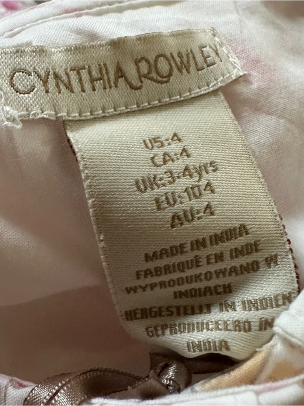 Cynthia Rowley ice cream dress nwt - Picture 10 of 10